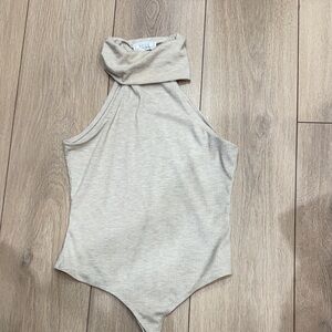 Sage the Labe Ribbed Knit Top in Cream